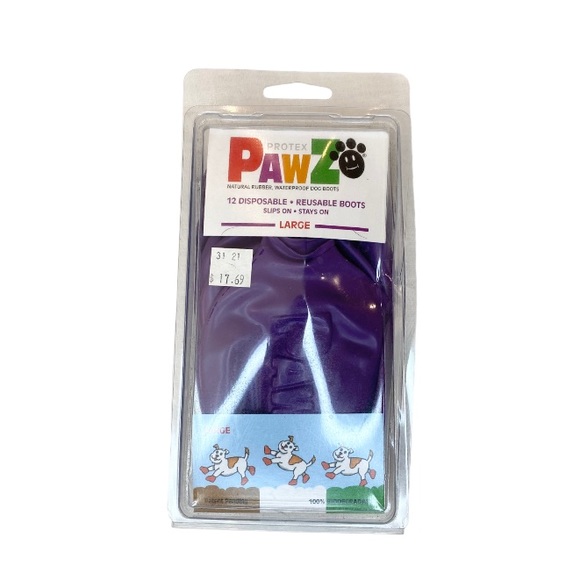 Pawz Dog Large Boots - PAWZ disposable boots - Picture 1 of 6